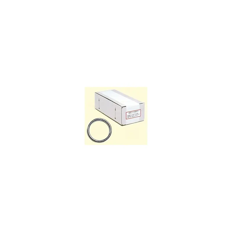 ANELLI TONDI FILO ZINC. MM.5,5X35,Eur 12,51 Superprijs
