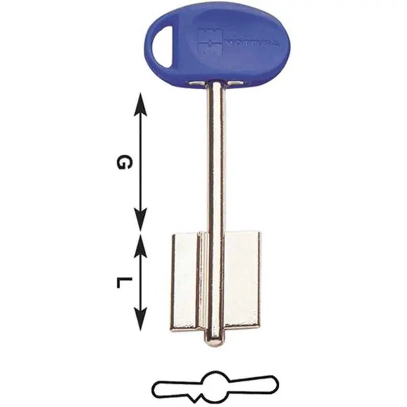 CHIAVI MOTTURA DM 40MM BLU 92187/5,Eur 4,19 Korting