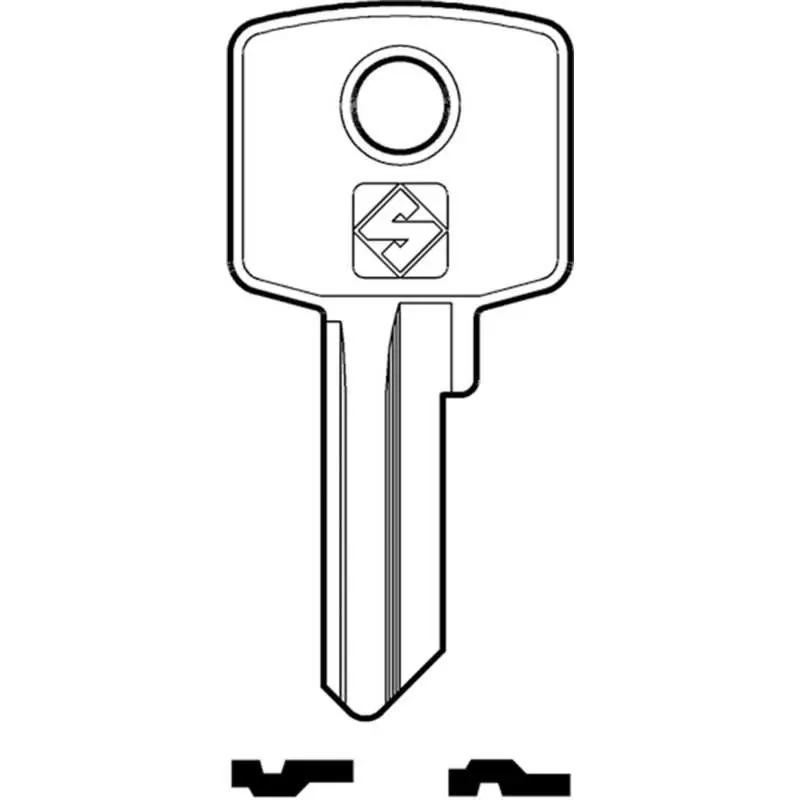 Hoge Kwaliteit CHIAVI NAZIONALI CIS4 - CIS4R,Eur 1,07