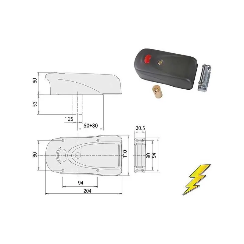 SERRATURE CISA ELETTRIKA ART.1A731,Eur 69,87 Laatste Versie