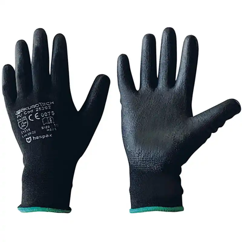 Voordeelprijs GUANTI ICO NYLON PU BLACK,Eur 0,80 Taglia tg. 7 M