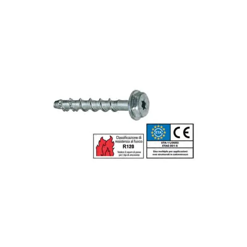 VITI CALCESTRUZZO T.E. FISCHER FBS-US 6X80/25 Direct Beschikbaar