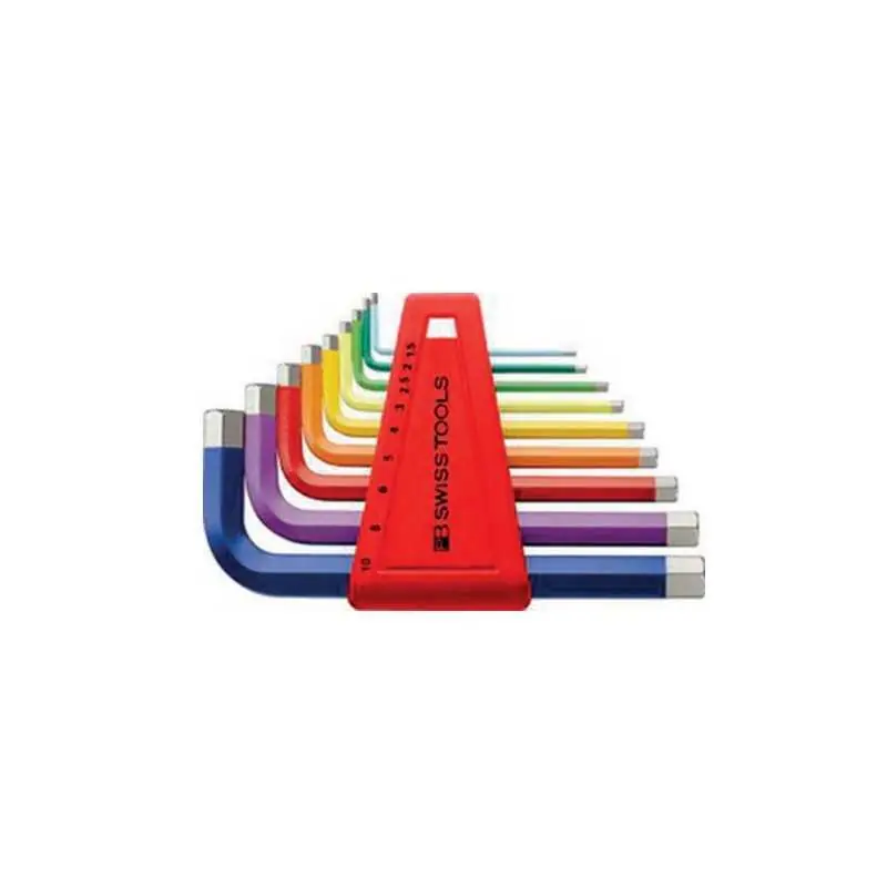 Aanbieding CHIAVI ESAGONALI PIEGATE PB SERIE CORTA 210 COLOR