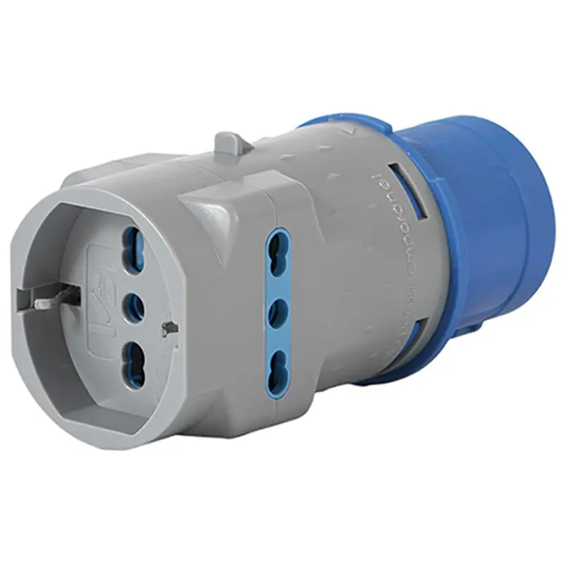 ADATTATORI CEE VB SPINA BLU 2 PRESE BIPASSO 1 Must-Have