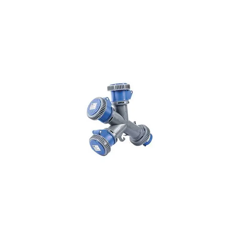 Beste Prijs PRESA MULTIPLA CEE VB BLU 3 PRESE IP67,Eur 30,73