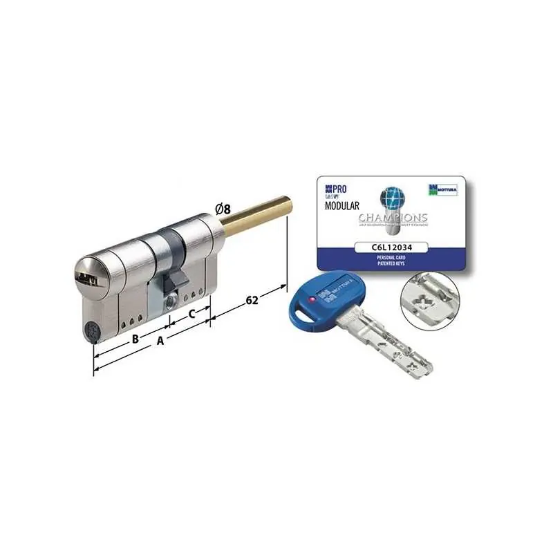 Aanbieding CILINDRI MOTTURA MODULAR PREDISPOSTI POMOLO