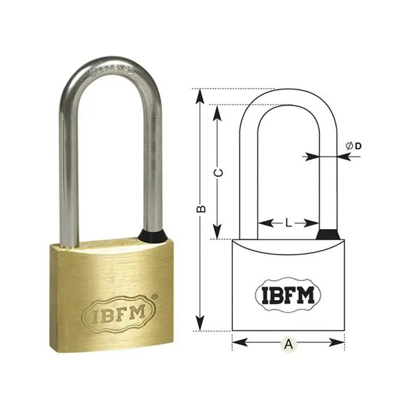 LUCCHETTI IBFM ARCO EXTRA LUNGO 50MM H83 Voordeelprijs