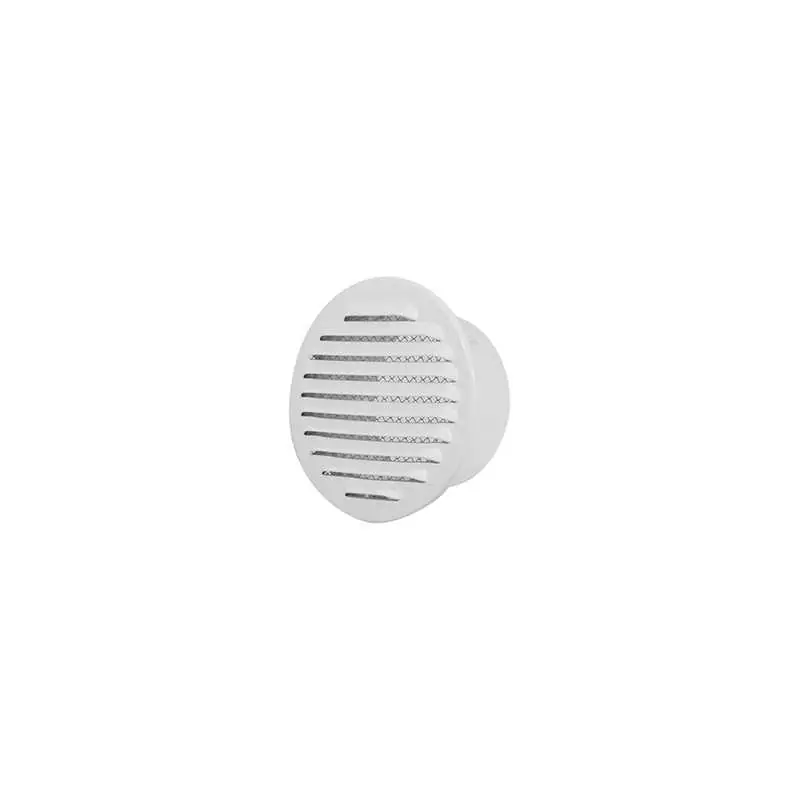 Lage Kosten GRIGLIE DA INCASSO TONDE ALLUMINIO BIANCO CON
