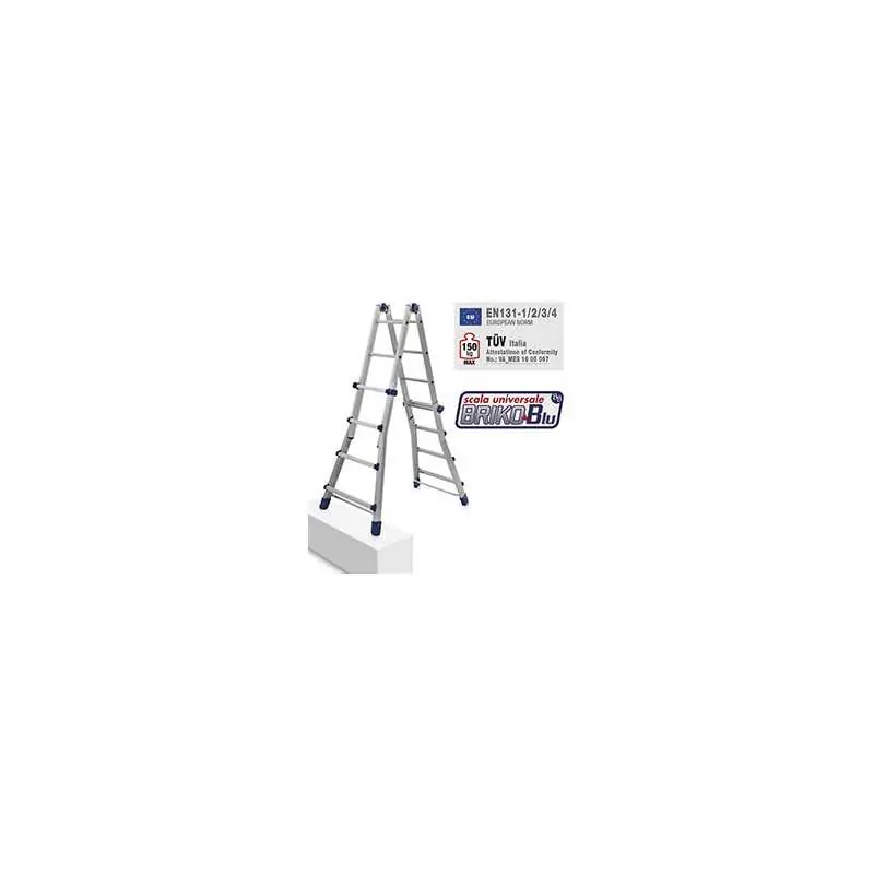 SCALA ALLUMINIO FACAL BRIKOBLU EN131 CM456 Bestel Nu