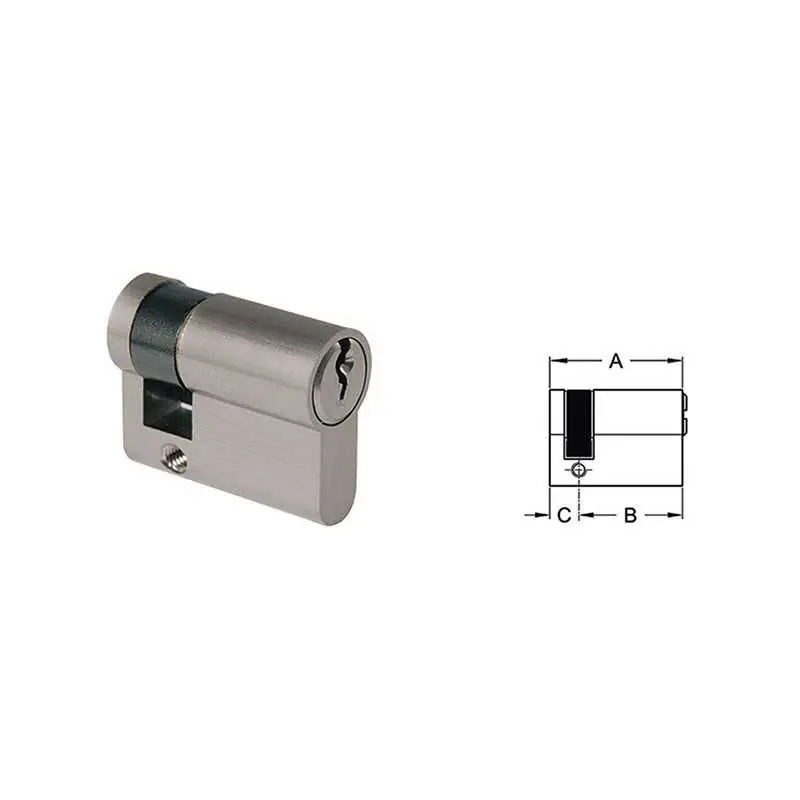 Gratis Retour MEZZO CILINDRO IBFM 2301CS 30/10*KA*,Eur 7,24