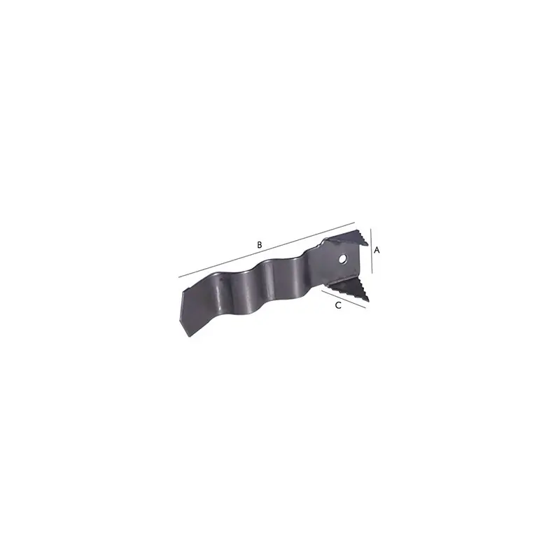 ZANCHE IN ACCIAIO A 2 PUNTE ART.488,Eur 5,80 Laatste Versie