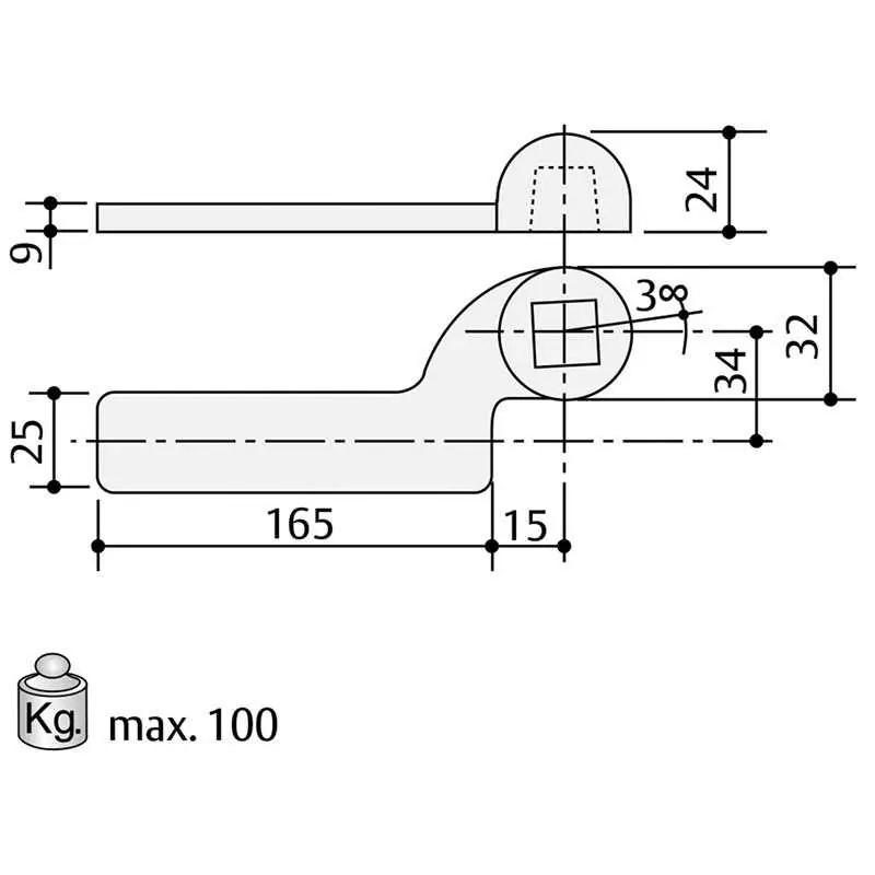 BRACCIO MAB INFERIORE DX NICHEL AC1,Eur 25,67 Rechtstreeks Van De Fabrikant