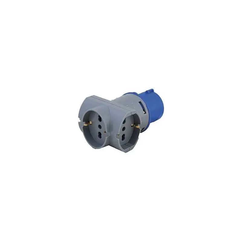 ADATTATORI SP-BLU 3 SCHUKO VB73200,Eur 11,21 Speciale Aanbieding