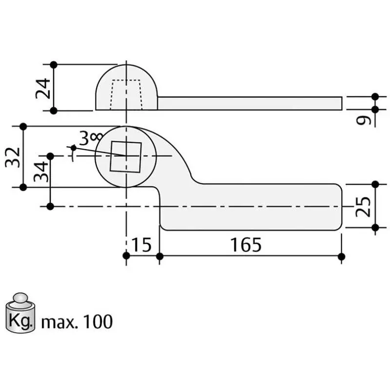 Lage Kosten BRACCIO MAB INFERIORE SX NICHEL AC3,Eur 24,52