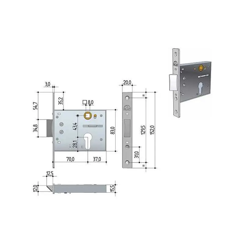 SERR.PREFER INF E.70 Q8 REV 5511,Eur 56,40 Bestseller
