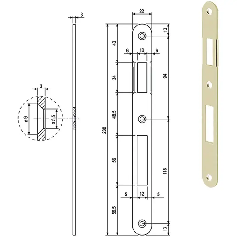 INCONTRI AGB C.SAG *BR* 590.15.22,Eur 0,88 Finitura Bronzo Aanbieding