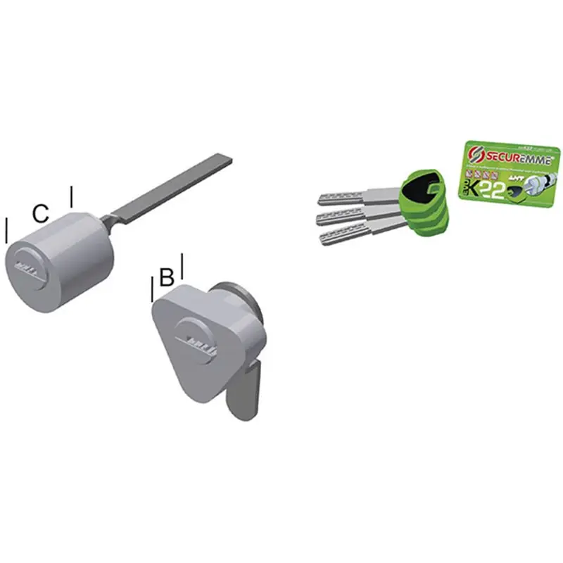 CILINDRI SECUREMME COPPIA EVOK22 Goedkoop