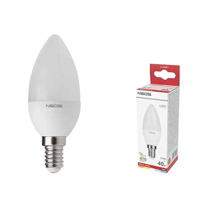 LAMP.NEOS LED OLIVA E14 4000 5,5W,Eur 1,57 Gratis Retour