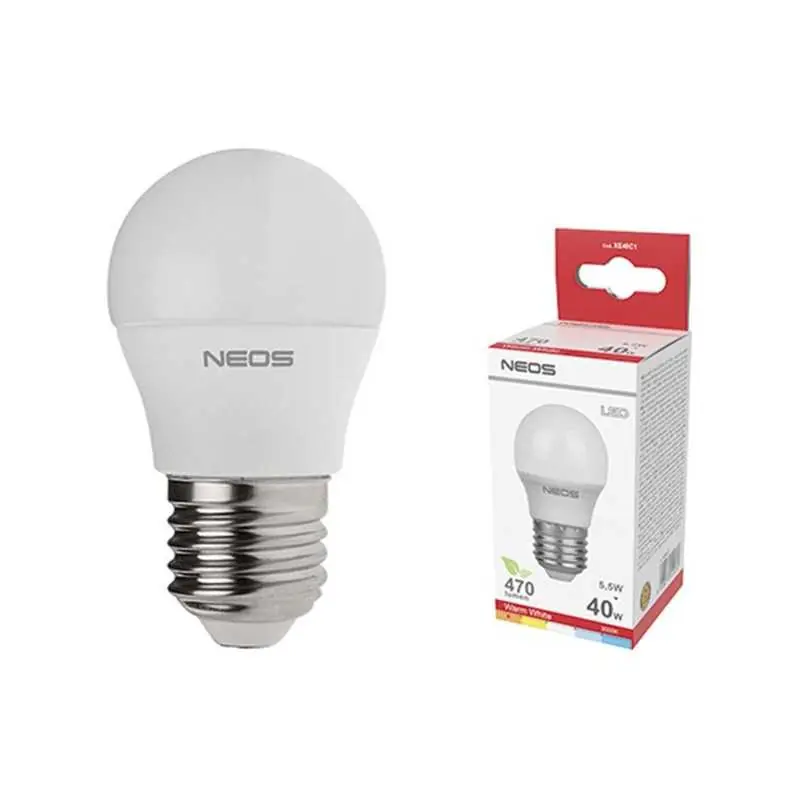 LAMP.NEOS LED SFERA E27 4000 5,5W,Eur 1,57 Voordeelprijs