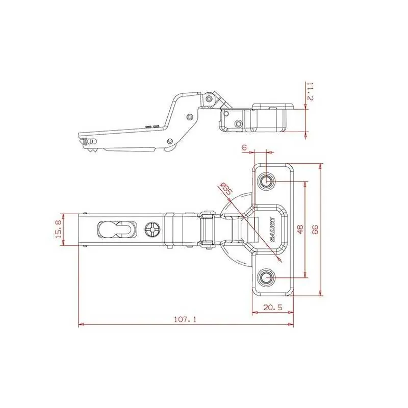 Koopje CERNIERE SALICE F.SP D35 C17 C2ABP,Eur 2,24