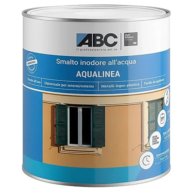 Actieprijs SMALTO AQUAL.SETA 1,0 BIANCO,Eur 20,40