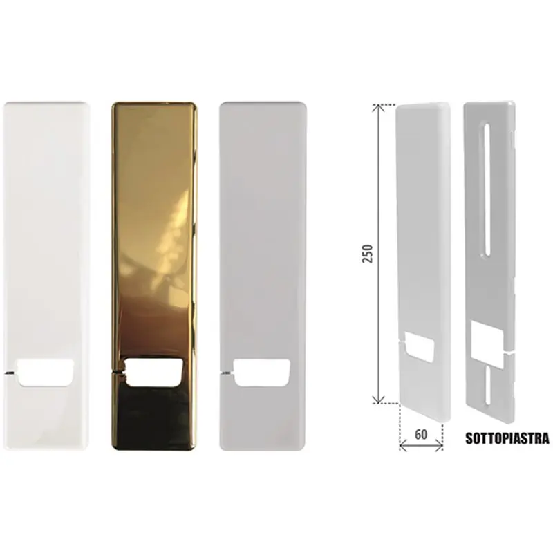 PLACCHE PER AVVOLGIBILI FAST ABS CON PIASTRA,Eur Colore BIANCO Koopje