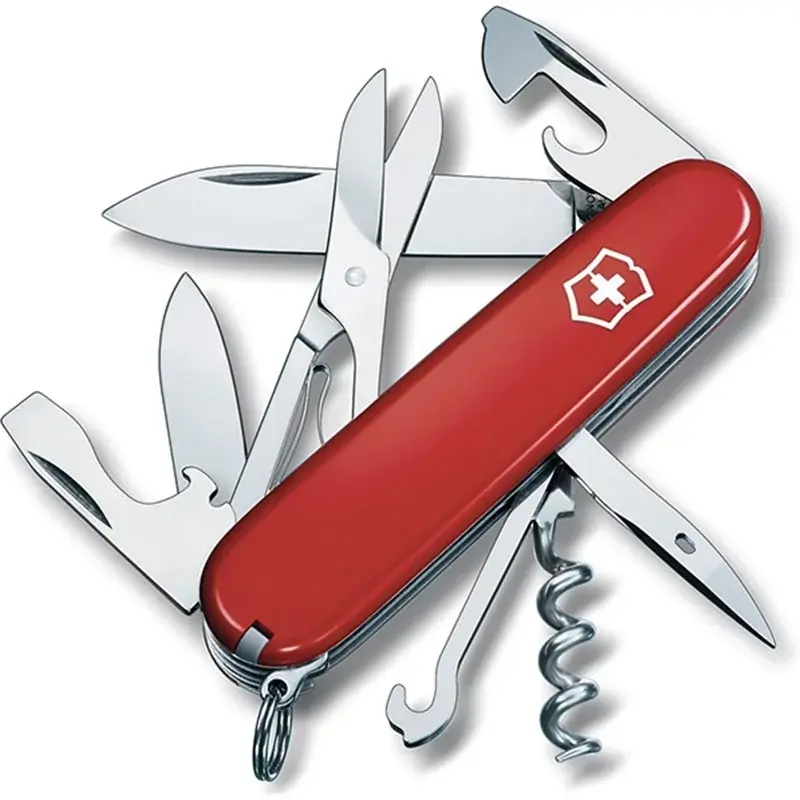 COLTELLI MULTIUSO VICTORINOX CLIMBER RED,Eur Alleen Vandaag
