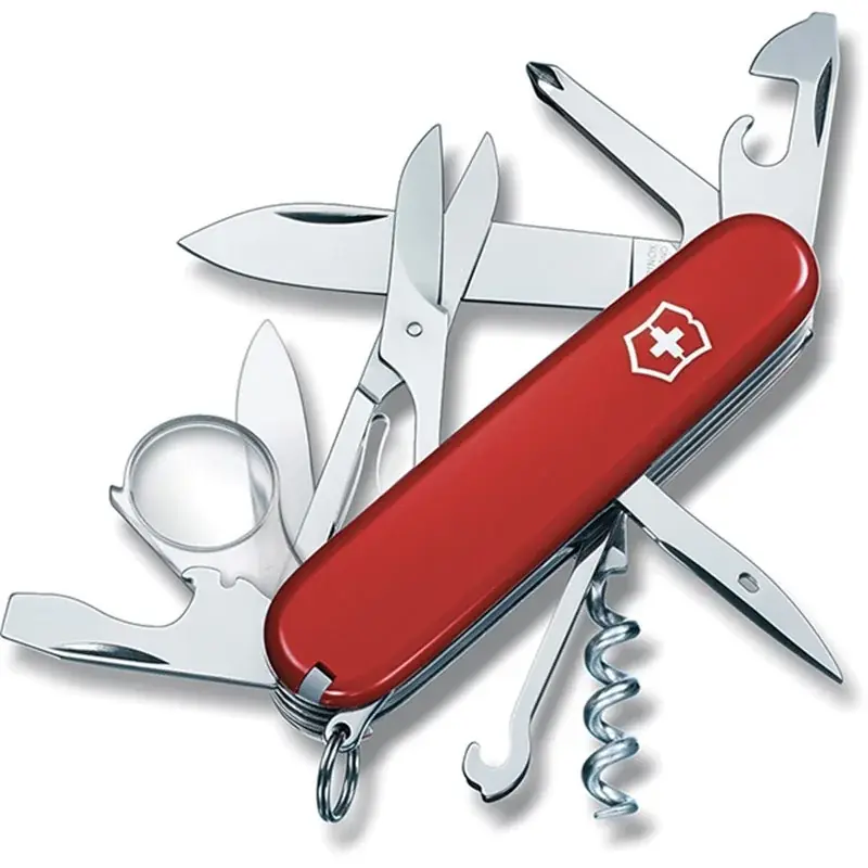 Beperkt Aanbod COLTELLI MULTIUSO VICTORINOX EXPLORER RED,Eur