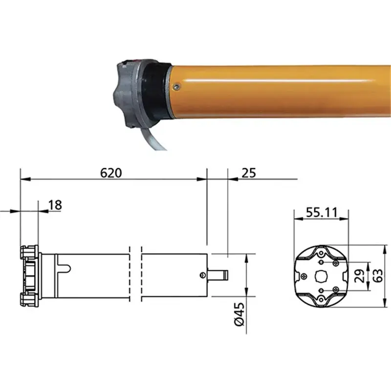Lage Kosten MOTORI TAPPARELLE SENZA MANOVRA V2 TRONIX C/RADIO
