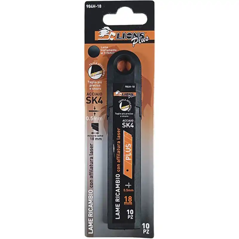 LAME LIONS BLACK 984H-18 PZ10 MM.18 Koop Online