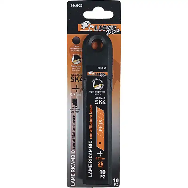 Superprijs LAME LIONS BLACK 984H-25 PZ10 MM.25