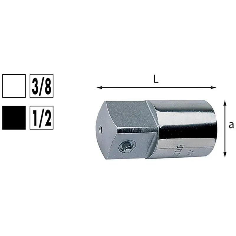 AUMENTATORE USAG 247 F.3/8 - M.1/2 Op = Op