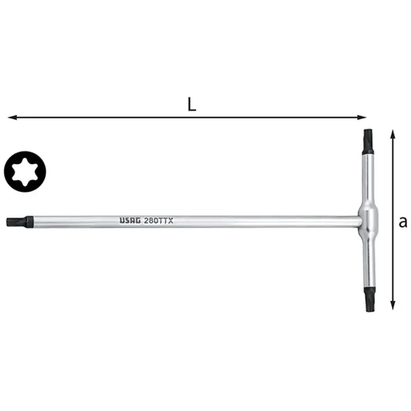 Betaalbaar CHIAVI USAG M.TORX A T 280TTX T10