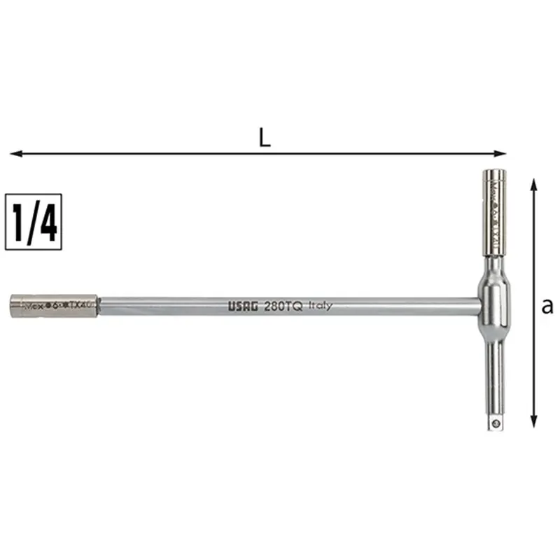 Aanbieding CHIAVI USAG A T PORTAINS.280 TQ 1/4