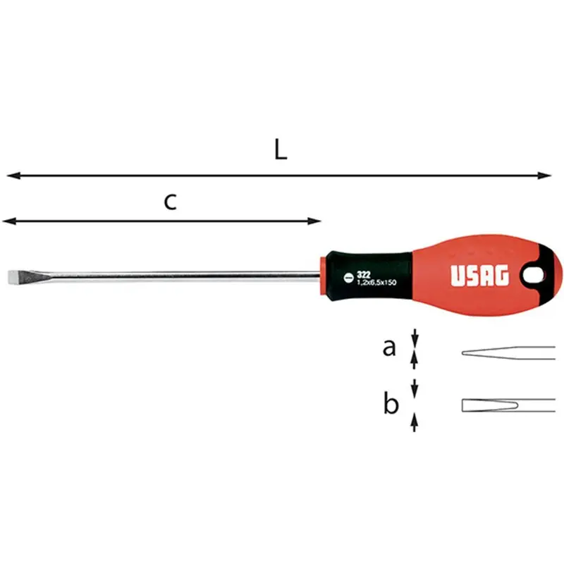 CACCIAVITI USAG 322 1x5,5x125 TAG Hoge Kwaliteit