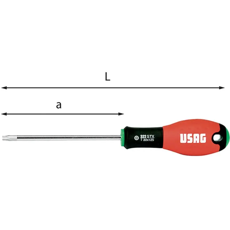 Laatste Versie CACCIAVITI USAG 322STX T40x125 TORX