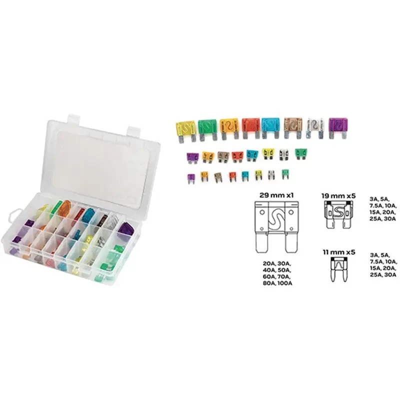 FUSIBILI AUTO NEO ASSORTIMENTO 88PZ 11-993 Hoge Kwaliteit