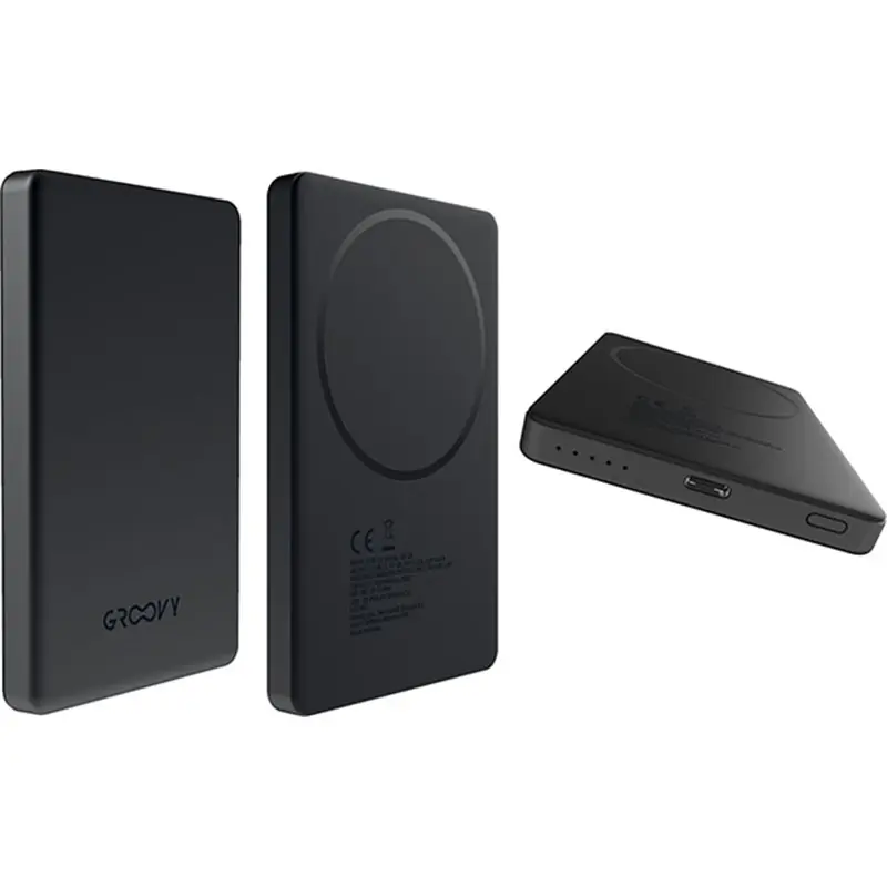 Gereduceerde Prijs POWER BANK GROOVY 5000MAH MAGSAFE
