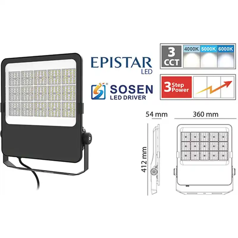 Favoriet PROIET.NOVA LED TRI-W 100/150/200W
