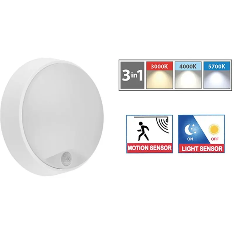 Gereduceerde Prijs PLAFON.NOVA LED TONDA SENSORE 15W
