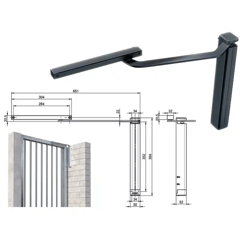 CHIUDICANC.ASSA VERTIC. DC630G-L SX Must-Have