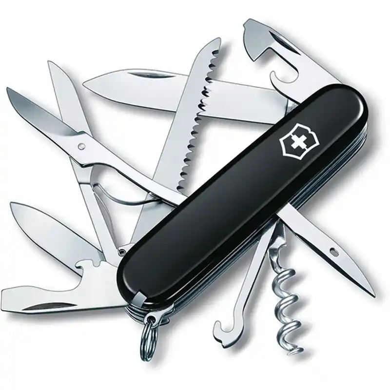 VICTORINOX MULTI. HUNTSMAN BLACK Premium