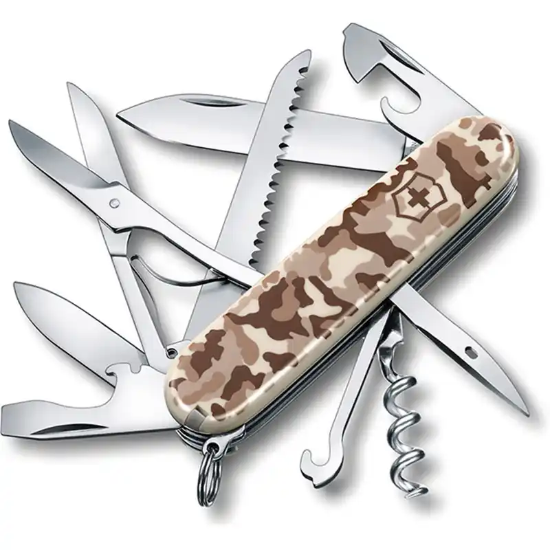 VICTORINOX MULTI. HUNTSMAN DESERT Flitsaanbieding