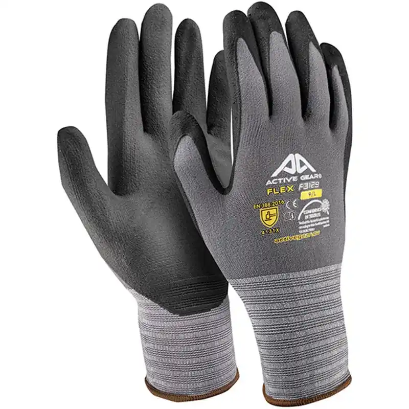 Snelle Levering GUANTI AG FLEX NERO F3128 8-M