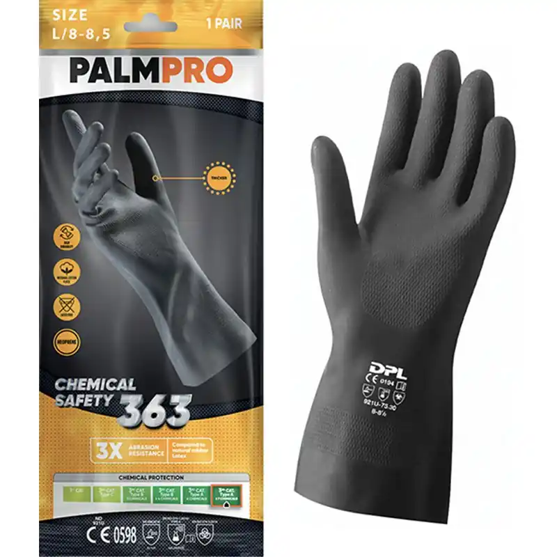 GUANTI NEOPRENE ICO NERO ND 363 L Direct Verzonden