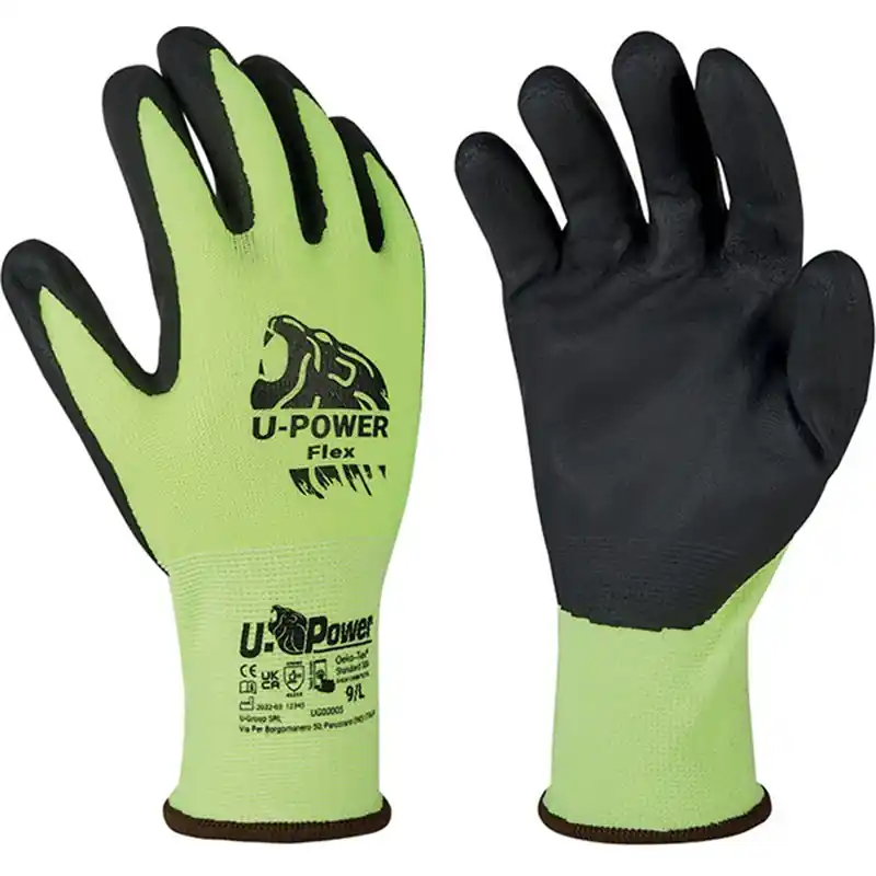 GUANTI U-POWER FLEX VERDEFLUO TG. 7 Tijdelijk Beschikbaar