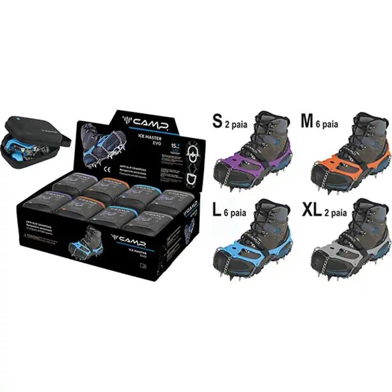 RAMPONCINI CAMP ICE MASTER EVO 16PA Beperkte Voorraad