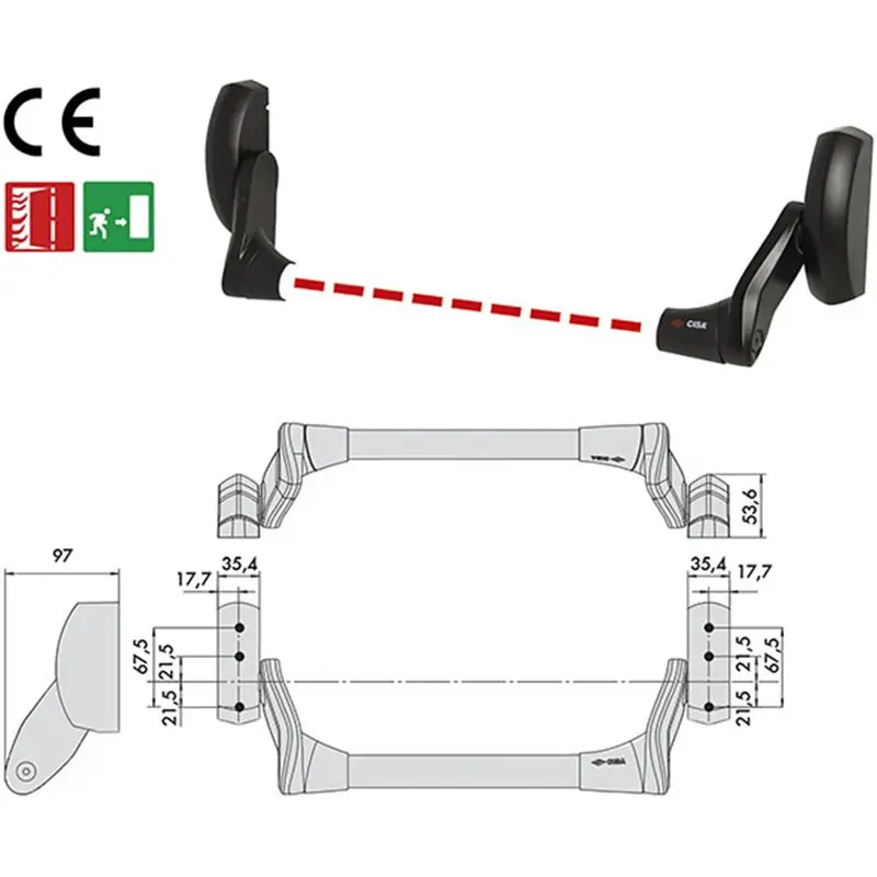 MANIGL.CISA INF.FAST PUSH 59607.FR Weekendaanbieding