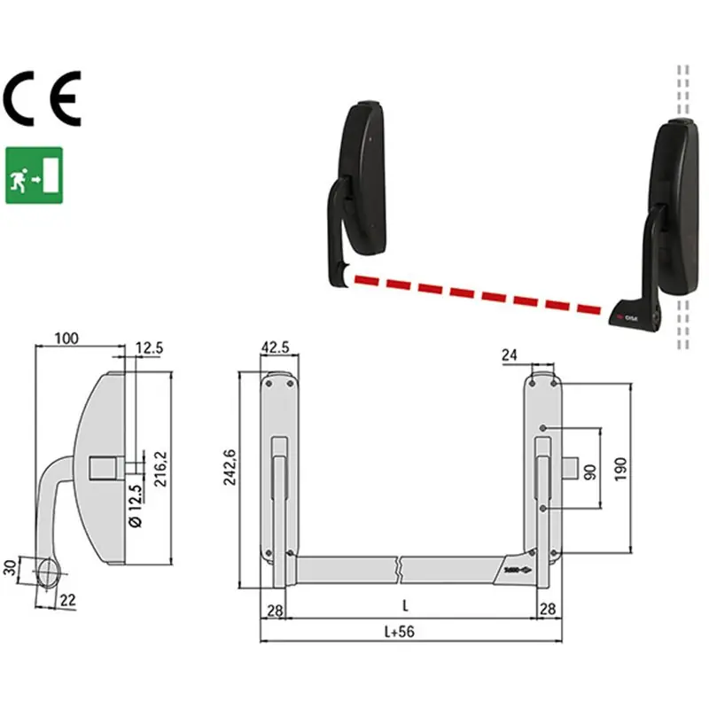 MANIGL.CISA PRESTIGE 59316.10 Direct Verzonden