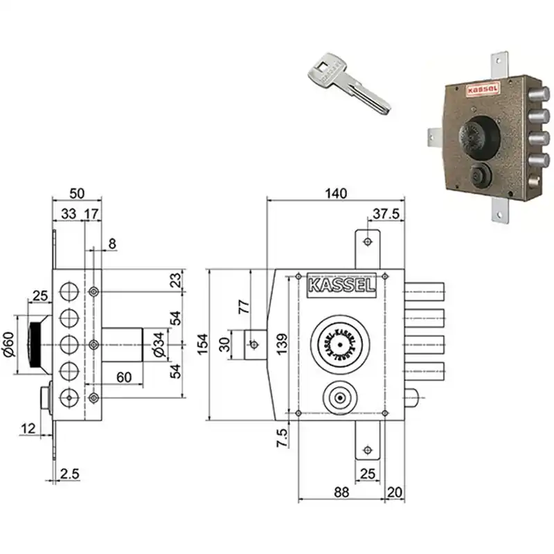 Op = Op SERR.KASSEL CP QUINT 4+S E60 2552